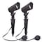 Energetic Lighting 175 Lumens Integrated LED Outdoor Landscape Flood Light with Adjustable Lamp Head, 2PK LSL12A18X-830-01 - alternate 1